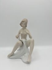 Antique Wallendorf German Porcelain Nude Lady Woman Figurine picture