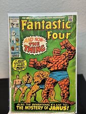 FANTASTIC FOUR #107: And Now — The Thing 1971 NEGA-MAN APPEARANCE Marvel Comics picture