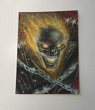 2023/24 Flair Marvel Ghost Rider 1/1 Sketch Card AP Mohammad Jilani picture