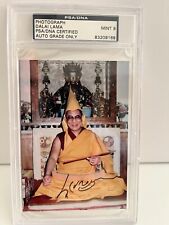 Dalai Lama-SIGNED PHOTO-Mint 9--Autograph PSA DNA Authenticated-Tenzin Gyatso picture