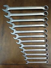 Vintage FLEET 12 Pc Combination Wrench Set Made By PROTO SAE picture