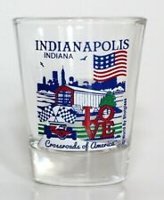 INDIANAPOLIS INDIANA GREAT AMERICAN CITIES COLLECTION SHOT GLASS SHOTGLASS picture