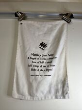 Monkey Shoulder Whiskey Bartender towel Logo 21x15