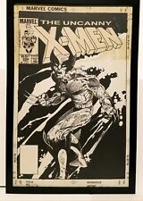 X-Men #212 by Barry Windsor-Smith 11x17 FRAMED Original Art Poster Marvel Comics picture