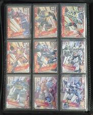 9x Rare Kayou Transformers G1 Cybertron Collection Series 2 Complete UR Holo Lot picture