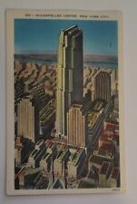 New York City Rockefeller Center c1940's R.C.A.Bldg Manhattan Hudson River 1953 picture