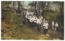 Auriesville New York c1930's Procession of the Blessed Sacrament to the Ravine picture