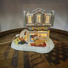 Danbury Mint Garfield's Christmas Village The Bakery picture