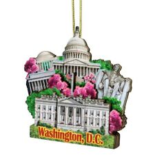 3D Washington DC Christmas Ornament picture