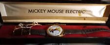 VINTAGE 1968 MICKEY MOUSE ELECTRIC WATCH IN BOX picture