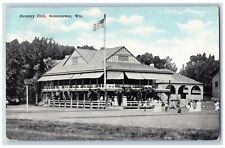 Oconomowoc Wisconsin Postcard Country Club Exterior View c1920 Vintage Antique picture