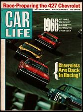 OCTOBER 1965 CAR LIFE MAGAZINE, 427 CHEVY PREP, DODGE DART TEST, YAMAHA YDS-3C picture