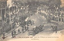 CPA 63 RIOM FETES JULY 22, 1906 APPEARANCE OF THE STANDS AT THE TIME OF ARRIVAL MINIS picture
