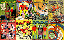 1941 - 1946 Bulletman Comic Book Package - 9 eBooks on CD picture