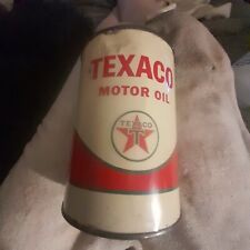 Vintage Texaco 1 Quart Motor Oil Can picture