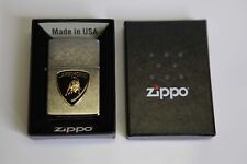 Classic Zippo Lamborghini Lighter NEW IN BOX OEM Zippo Gas Lighter picture