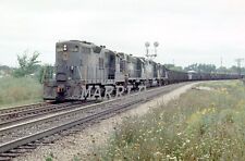 RR LARGE PRINT-NORFOLK & WESTERN NW 869 Action at Marion Oh  9/3/1972 picture