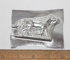 Vintage Tin Candy Chocolate Mold Walking Horse picture