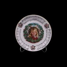 Royal Doulton Christmas Carols “The Holly & The Ivy” 1987 Plate w/ Box picture