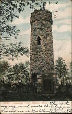 1907 Weston,MA Norembega Tower Middlesex County Massachusetts Postcard 1c stamp picture