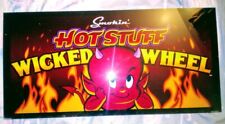 Hot Stuff Wicked Wheel Casino Slot Machine Topper Glass picture