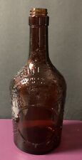 VTG Armstrong 1947 Amber One Pint 1788 Whiskey Bottle Empty Bottle Brockway picture