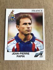 Jean-Pierre Papin, France 🇫🇷 UEFA Euro 1992 Panini hand signed picture