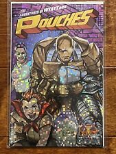 The Adventures of Wyatt & Pouches Pixel Foil Cover LACC 2023 w Nerdy Girl picture