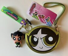 Powerpuff Girls Buttercup Character 3D Multi Charm Keychain With Coin Wallet picture