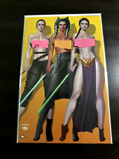 BEAR BABES #1 PREVIEW EDITION | STAR WARS - LEIA, REY & AHSOKA COVER Topless picture