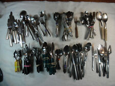 14 Pounds Stainless Flatware Vintage/Antique Crafts Jewelry 83-1A picture