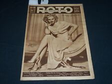 1938 JUNE 5 PITTSBURGH PRESS SUNDAY ROTO SECTION - ETHELREDA LEOPOLD - NP 4492 picture