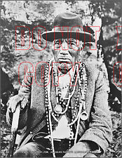 RPPC --TUCANY JIM, NATIVE AMERICAN ALASKAN INDIAN, BEADS (copy of a postcard) picture