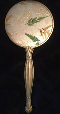 Antique French Embossed Hand Mirror 33.5 x 13.4 picture