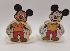Two 1980s Mickey Mouse Plastic Rockers. Walt Disney Productions picture