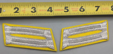 WWII/2 German Army Signal Corps matching pair of collar tabs for the Waffenrock picture