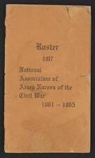 Roster 1917 - National Association of Army Nurses of the Civil War, 1861-1865 picture