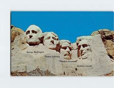 Postcard Mt. Rushmore National Memorial South Dakota USA picture