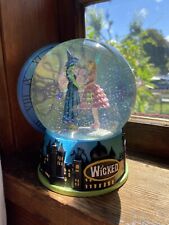 Wicked ‘Dancing Through Life’ Broadway Musical Snow Globe Glinda & Elphaba Read picture
