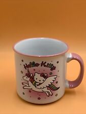 NEW Hello Kitty Ceramic Mug Unicorn Star 20oz (591ml)  picture