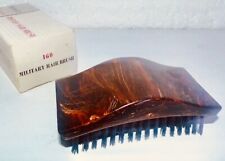 NEW Vintage STANLEY Military Hair Brush #160 Tortoise Nylon Bristles NOS picture