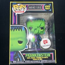 Sara Karloff Signed Monsters Blacklight Frankenstein 1227 Funko Pop- JSA AJ64723 picture