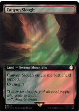 Magic The Gathering - Canyon Slough (Extended Art) (Surge Foil) PIP 1017 picture