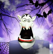 Gemmy Big Mouth VAMPIRE Talking Candy Bowl Halloween 2002 RARE VHTF picture