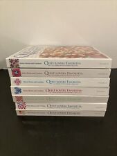 7 Quilt Lovers Favorites Books Better Homes Spiral Patterns Sewing Lot Hardcover picture