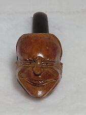 Vintage Bruyere Grantie Pipe Dwight Eisenhower Face Collectible Tobacco Smoking picture