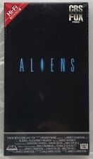 Aliens Sealed VHS Tape 1986 Stereo Red Label CBS FOX Watermarks NOS '87 release picture