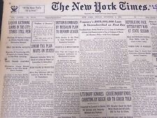 1933 DECEMBER 8 NEW YORK TIMES - LIQUOR RATIONING LOOMS IN THE CITY - NT 5224 picture