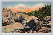Hot Springs NM-New Mexico, Soda Dam, Antique Vintage Souvenir Postcard picture