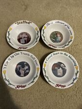 1996 Kellogg's Collectible Cereal Bowls, Set of 4 Vtg Corn Flakes Advertising picture